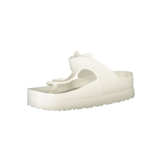 Bianco Polyurethan Damen-Flip-Flop mit Knöchelschnalle