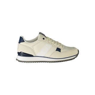 Herren-Sneaker aus weißem Polyurethan
