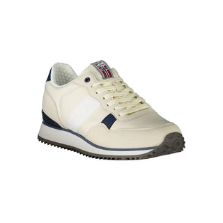 Herren-Sneaker aus weißem Polyurethan