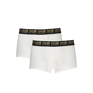 Weiße Boxershorts aus Baumwolle für Herren