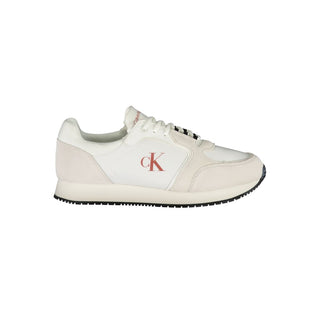 Herren-Sneaker aus weißem Polyurethan