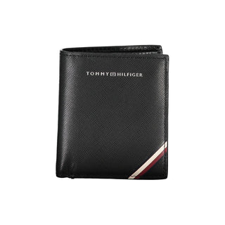 Cartera para hombre de cuero negro