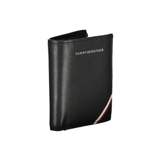 Cartera para hombre de cuero negro