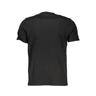 Herren-T-Shirt aus schwarzer Baumwolle