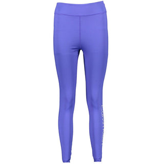 Blu Poliestere Woman Legging