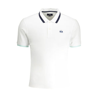 Polo de algodón blanco  