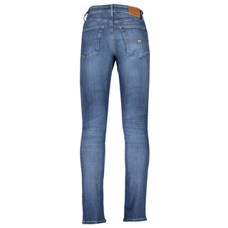 Jeans para hombre de algodón azul