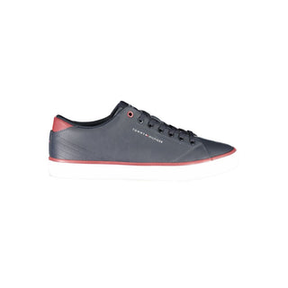 Blaue Herren-Sneaker aus Polyurethan