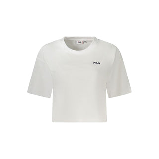 White Organic Cotton Women T-Shirt