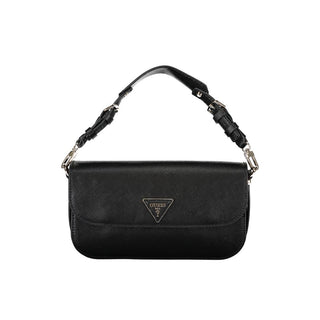 Nero Poliuretano Damenhandtasche