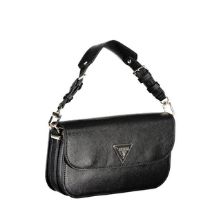 Nero Poliuretano Damenhandtasche
