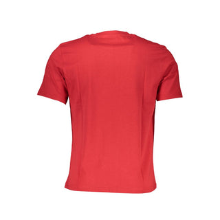 Rosso Baumwoll-T-Shirt für Herren