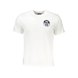 Bianco Baumwoll-Herren-T-Shirt