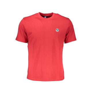 Rosso Baumwoll-Herren-T-Shirt