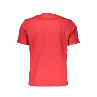 Rosso Baumwoll-Herren-T-Shirt