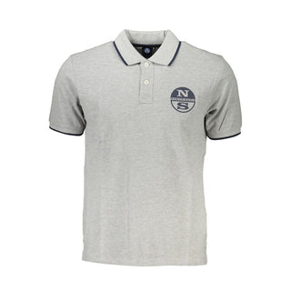 Grigio Cotton Herren-Poloshirt