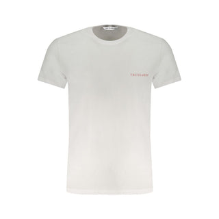 Weißes Baumwoll-Herren-T-Shirt