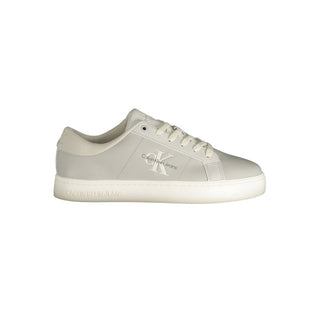 Grigio Polyurethan Herren-Sneaker