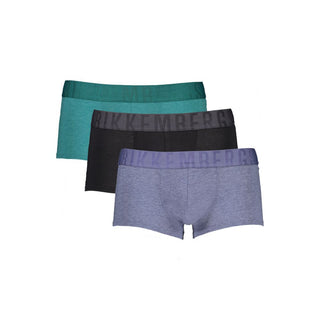 Ropa interior de algodón negra para hombre