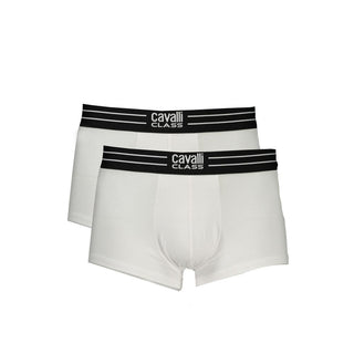 Boxers blancos de algodón para hombre