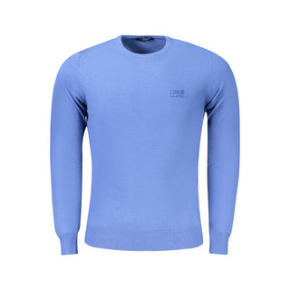 Suéter para hombre de viscosa azul