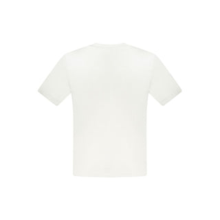 White Cotton Men's T-Shirt