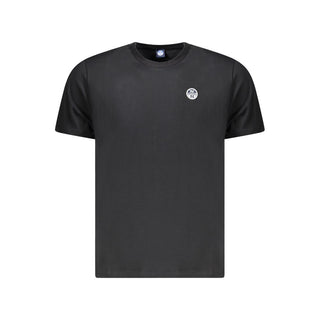 Herren-T-Shirt aus schwarzer Baumwolle