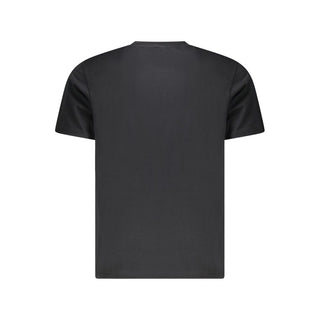 Herren-T-Shirt aus schwarzer Baumwolle