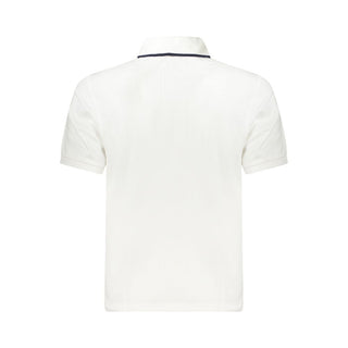 Weißes Baumwoll-Polohemd für Herren