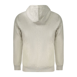 Sudadera con capucha para hombre de algodón gris