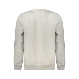 Sudadera para hombre de algodón gris