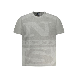 Grigio Cotton Mens T-Shirt
