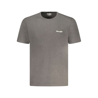 Black Cotton Men T-Shirt