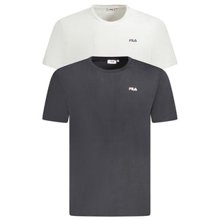 Camiseta negra de algodón orgánico para hombre