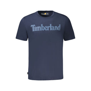 Herren-T-Shirt aus Bio-Baumwolle, Blau