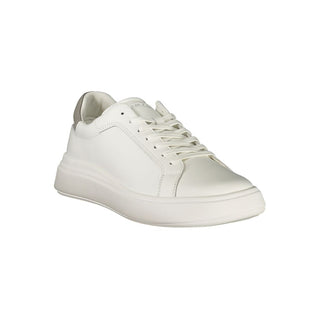 Herren-Sneaker aus weißem Polyurethan