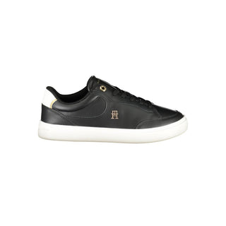 Zapatillas para mujer de poliuretano negro