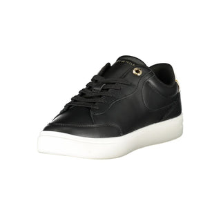 Zapatillas para mujer de poliuretano negro