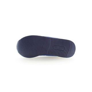 Blue Polyester Mens Sneaker