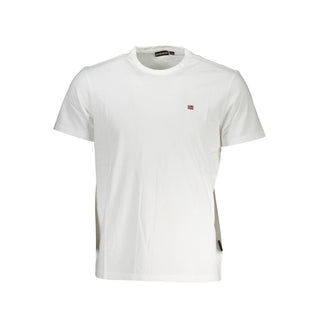 Bianco Baumwoll-Herren-T-Shirt