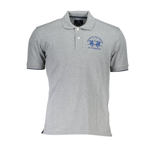 Grigio Cotton Herren Polo