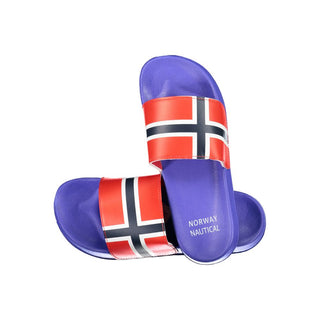 Blue Plastic Men's Slipper