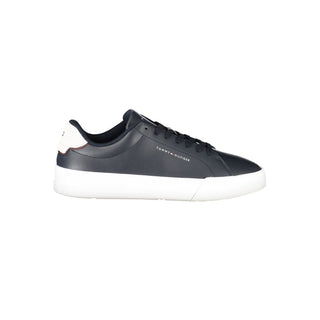 Zapatilla para hombre de cuero azul