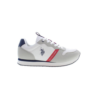 Weiße Polyester Herren Sneaker