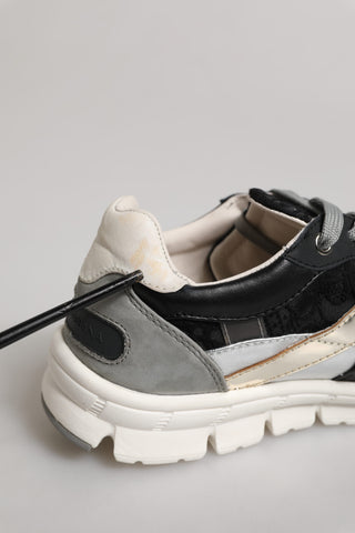 Zapatillas bajas de ante multicolor para hombre  