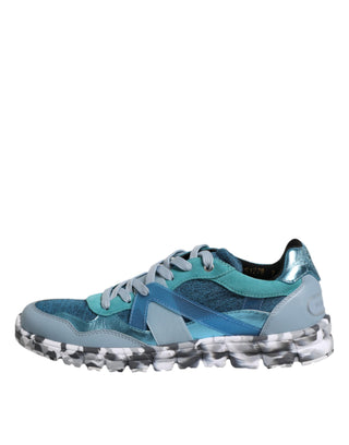 Multicolor Lace Up Low Top Men Sneakers Shoes