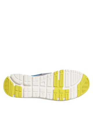 Mehrfarbige Schnür-Low-Top Herren-Sneaker