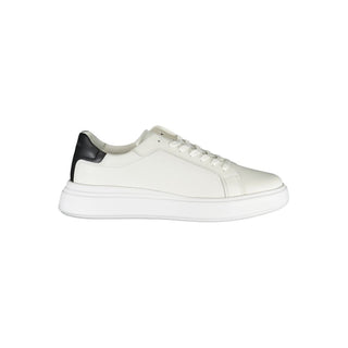 Elegante weiße Sneaker mit Kontrastakzenten