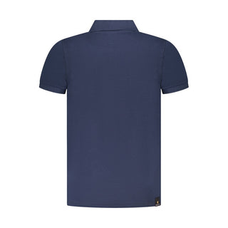 Marineblaues Baumwoll-Herren-Poloshirt