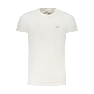 Weißes Herren-T-Shirt aus Baumwolle